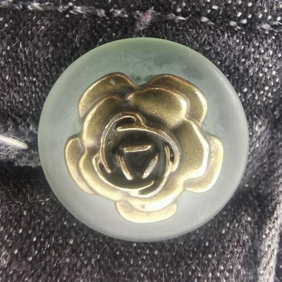 Mom Pants High Rise Gloria Vanderbilt Women's 12 Vtg Black Five Pocket D… - Picture 8 of 11